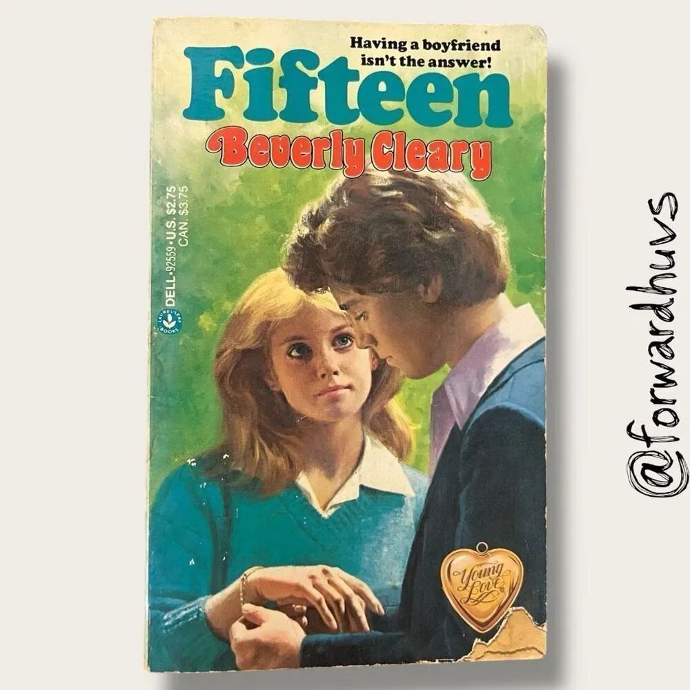 Bundle Sale 3 for $15 | Fifteen by Beverly Cleary – 1980 Reprint